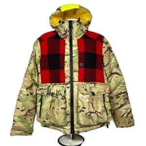 Griffin Camouflage USMC Hooded Down Jacket SZ L